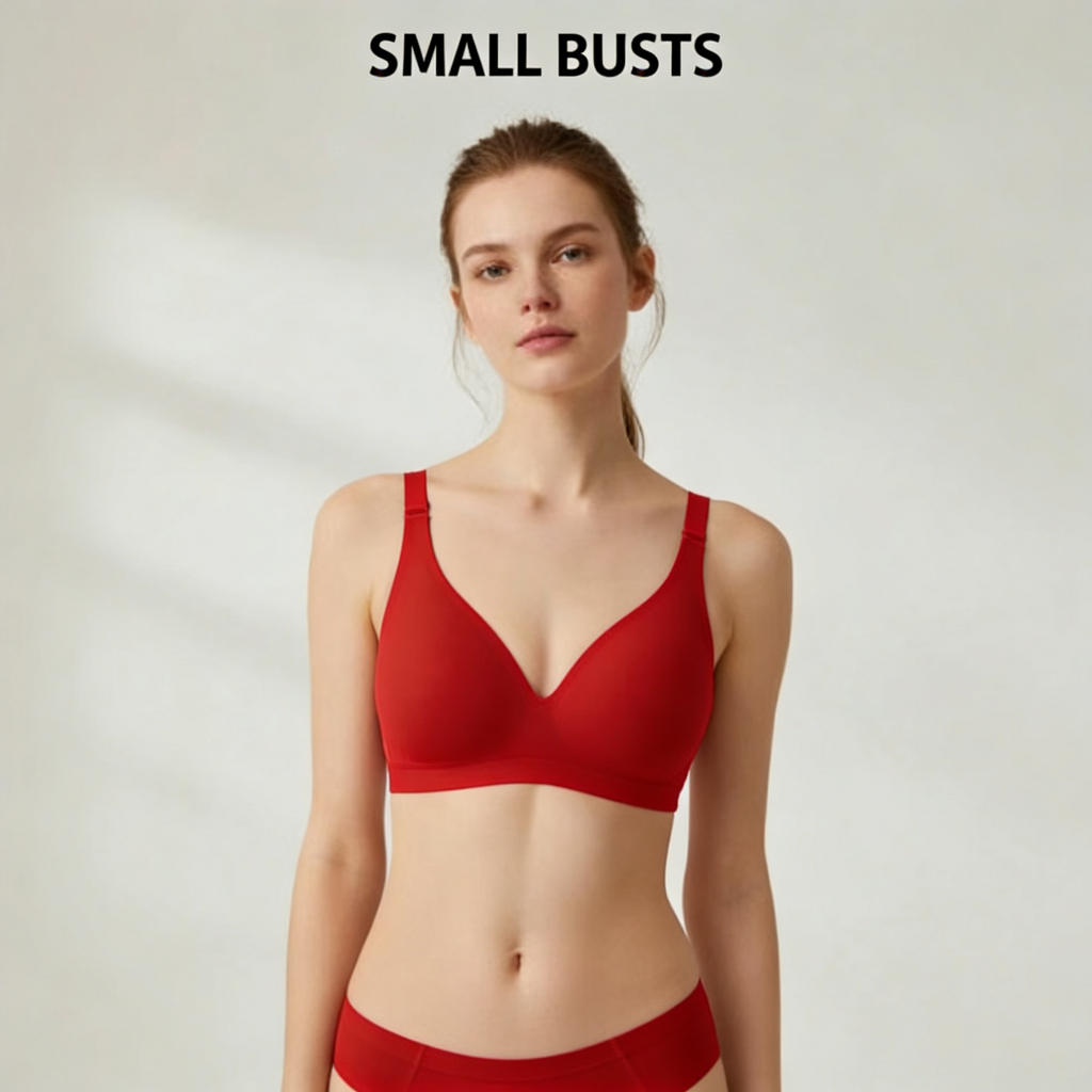 Ultra soft seamless jelly lift wireless bra