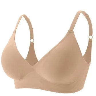 Ultra soft seamless jelly lift wireless bra