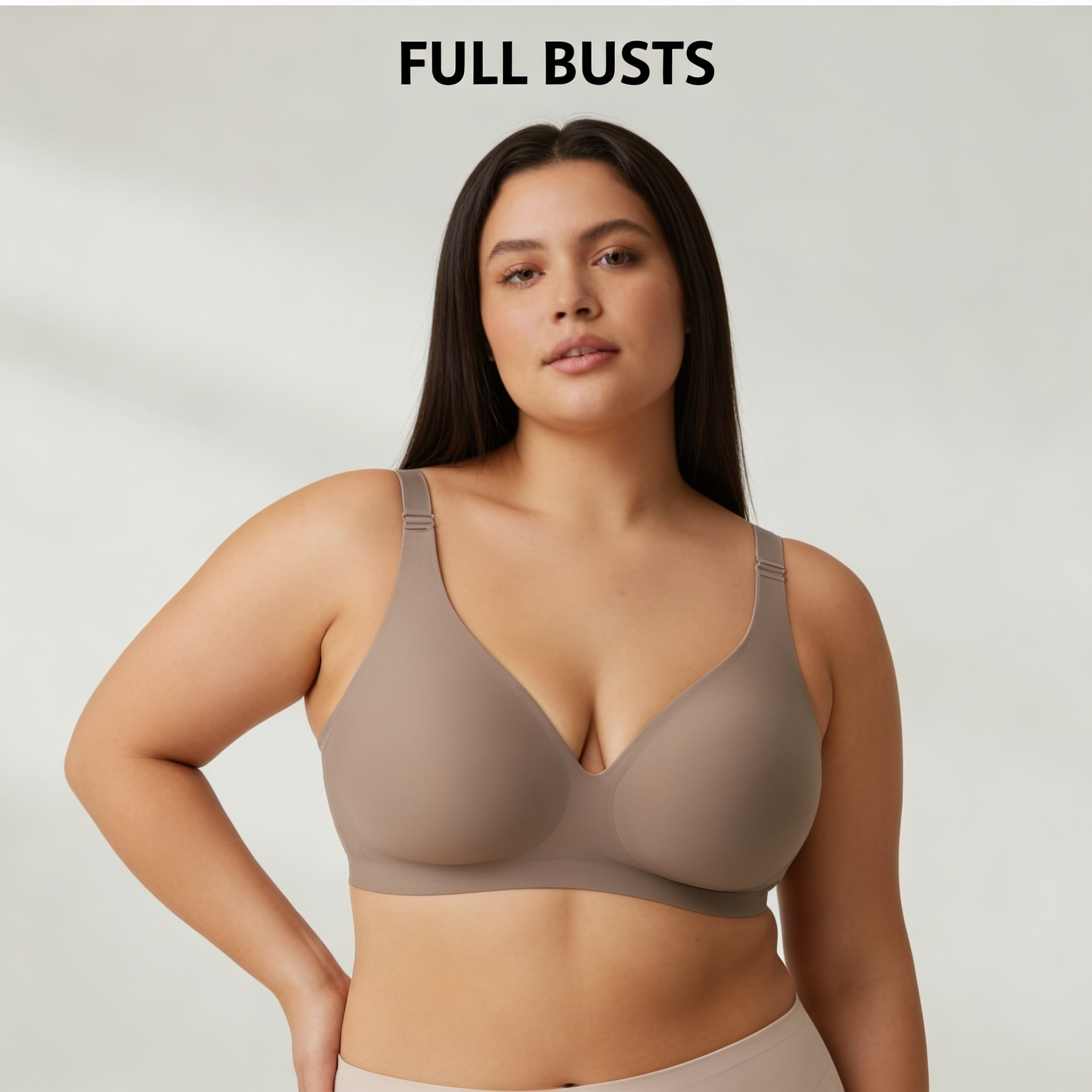 Ultra soft seamless jelly lift wireless bra